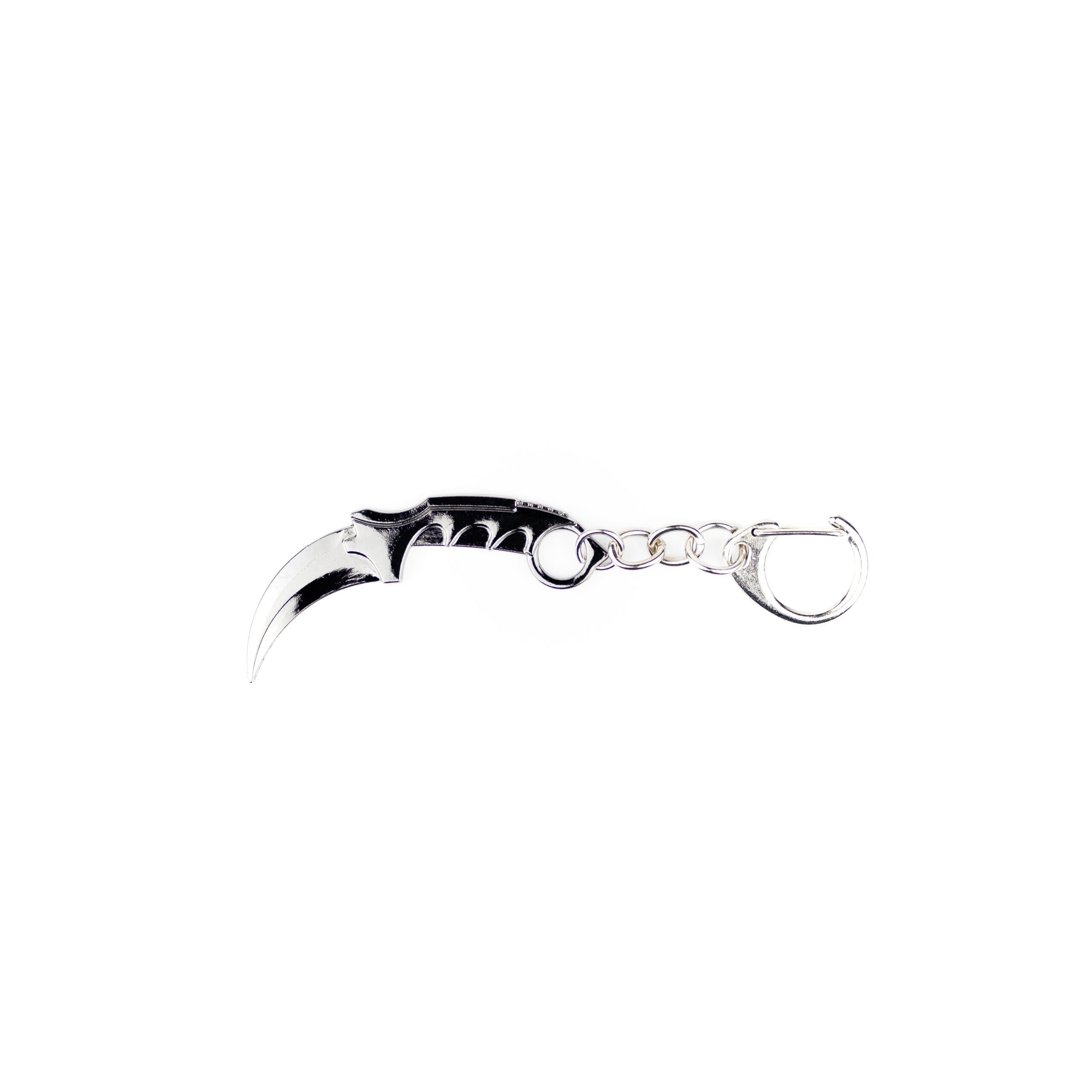 CS2 Klíčenka: Karambit Silver