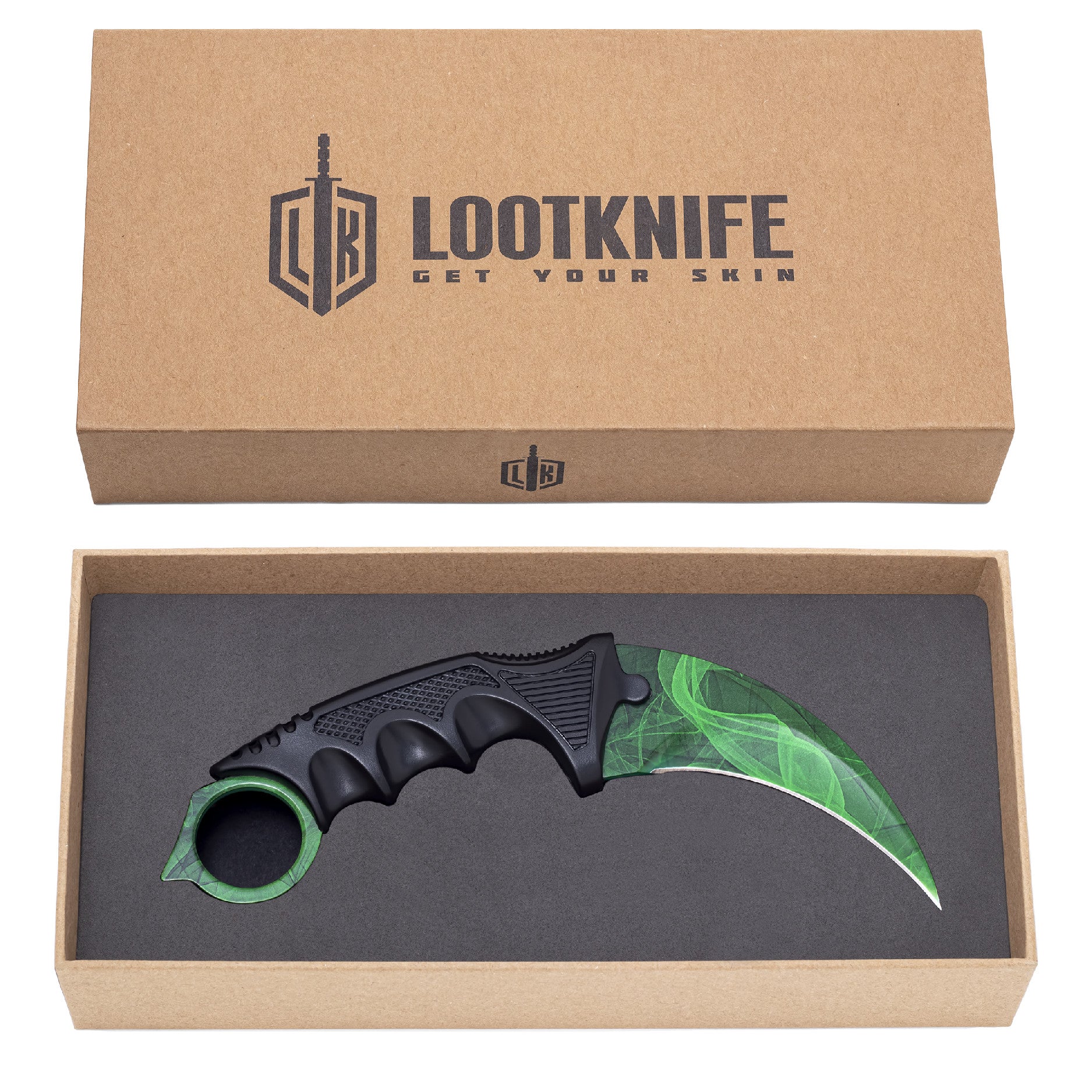 Karambit knife Emerald