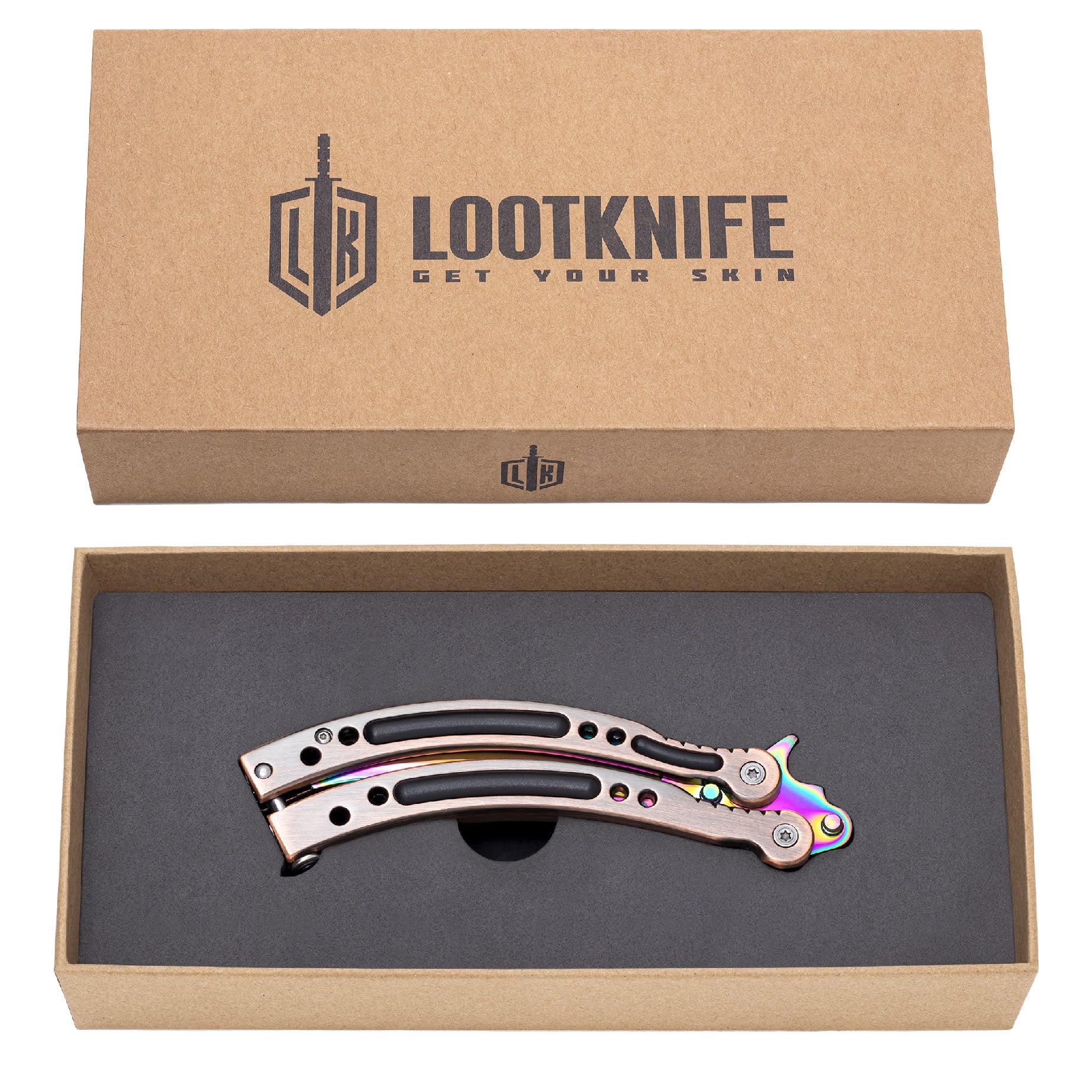Butterfly knife Fade Rainbow