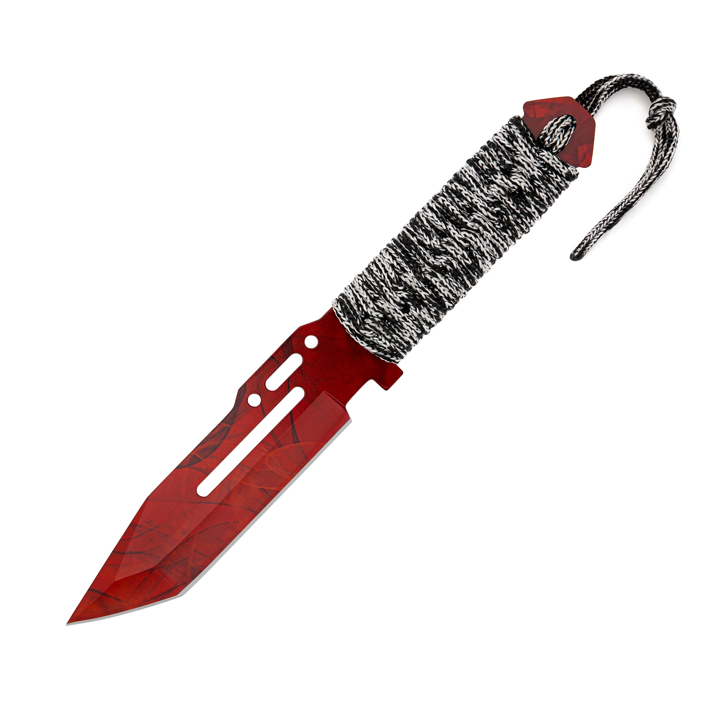 Paracord knife Ruby