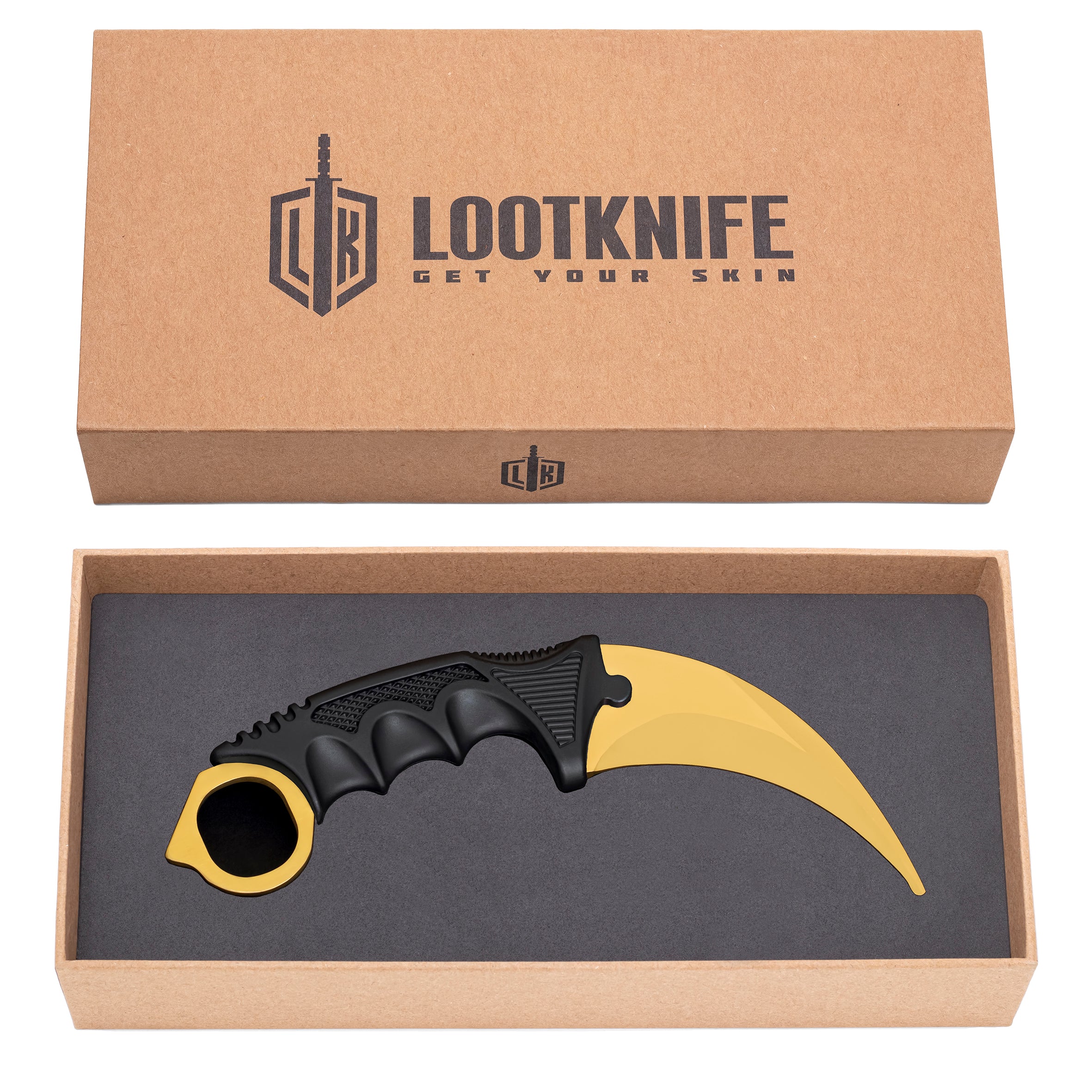 Karambit knife Gold